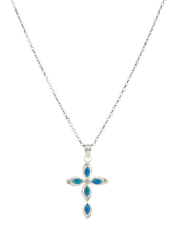 MontanaSilver River Light Water Of Faith Necklace