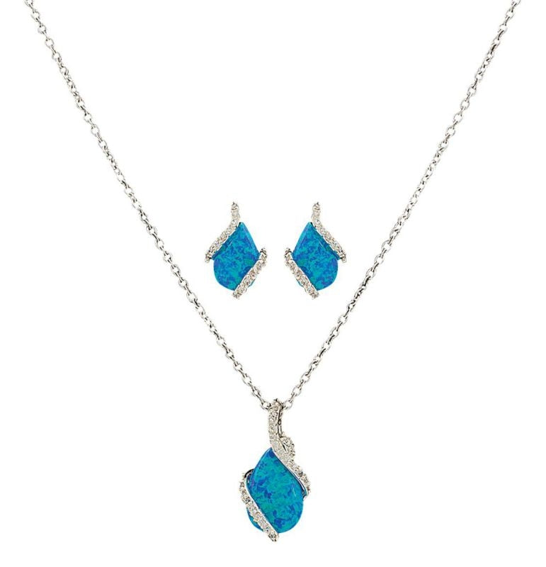 MontanaSilver River Lights Twin Paths Jewelry Set