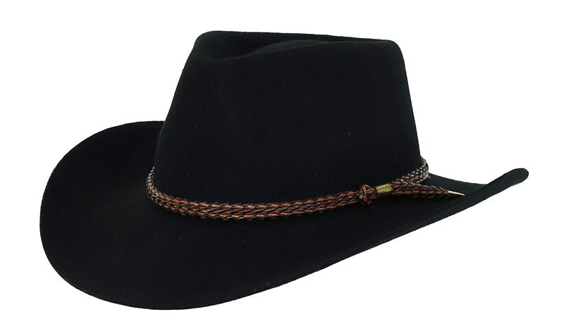 Outback Forbes Hat Small Black