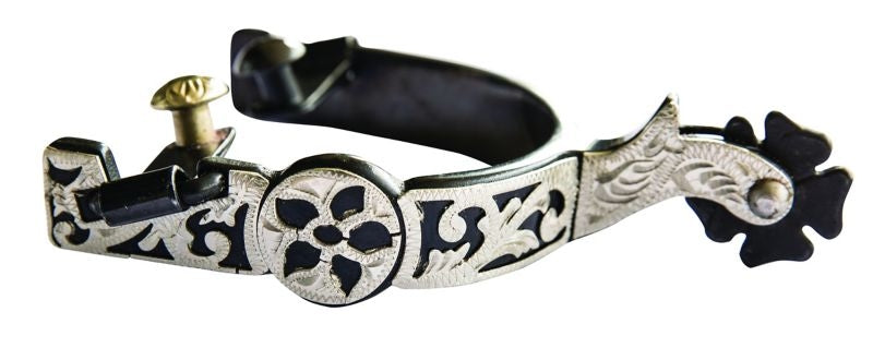 ProChoice Brittany Ponzi Silver Floral Spur Br