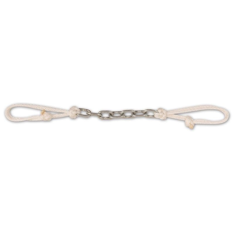 Martin 7 Link Dog Chain Curb Strap Brn