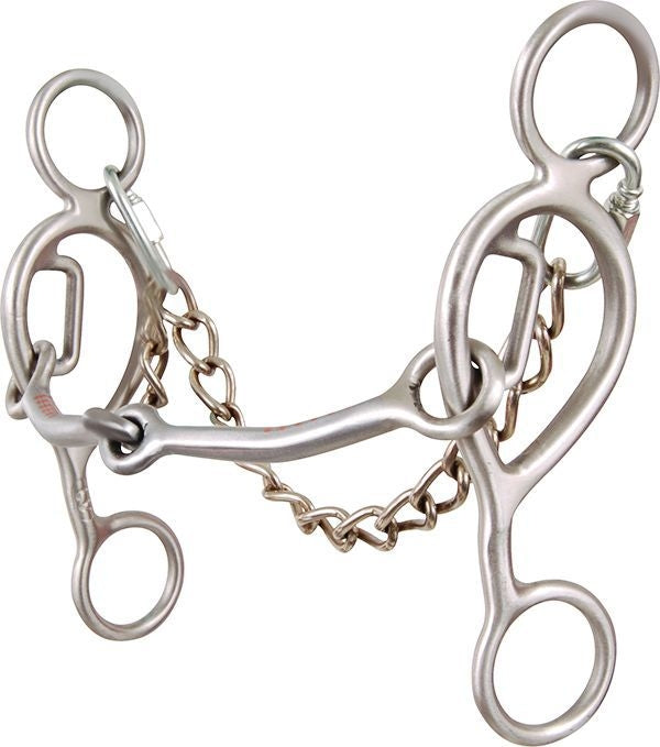 ClassicEquine Les Vogt 5 1/2 Shank Snaffle Gag Bit