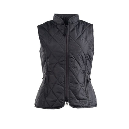 HorZe Spirit Kids Classic Quilted Vest 5-6 Black