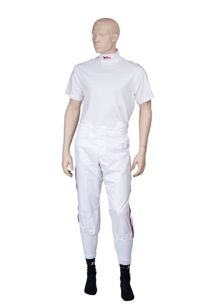 Finn Tack Mira Short Sleeve Turtle Neck SM White