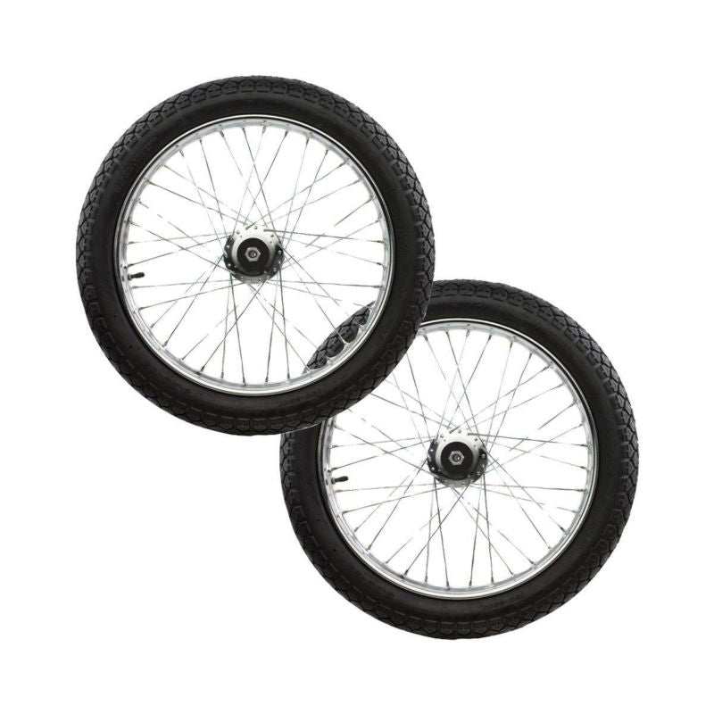 Finn Tack Rockcart Stainless Steel Wheel - Pair