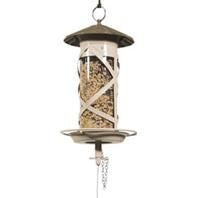 Effortless Barrel Glass Mixed Feeder MD Brown-Tan