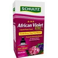 African Violet Plus Liquid Plant Food 8-14-9 4 oz