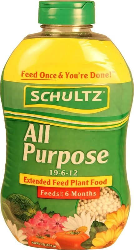 All Purpose Extended Feed Plant Food 19-6-12 1 lb