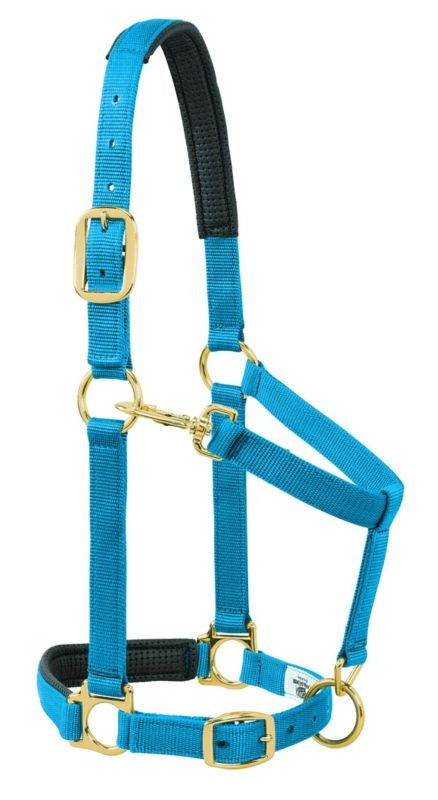 Solid Color Pad Adjust Chin/Throat Snap Halter