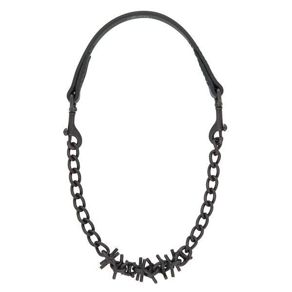 Weaver Oil Rub Prong Goat Collar 24in