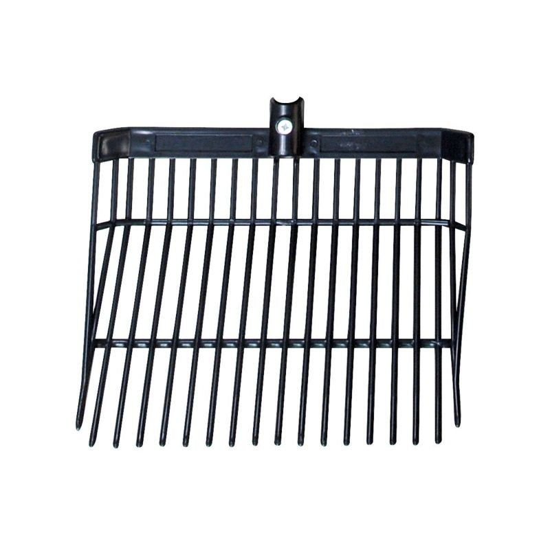 Cashel 18 Tine Manure Fork Black