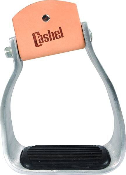 Cashel Engraved Slanted Stirrup 2.5" Aluminum