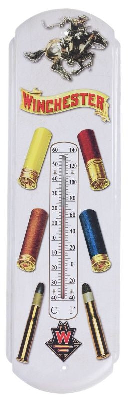 Gift Corral Winchester Amo ThermometerBk/Wh