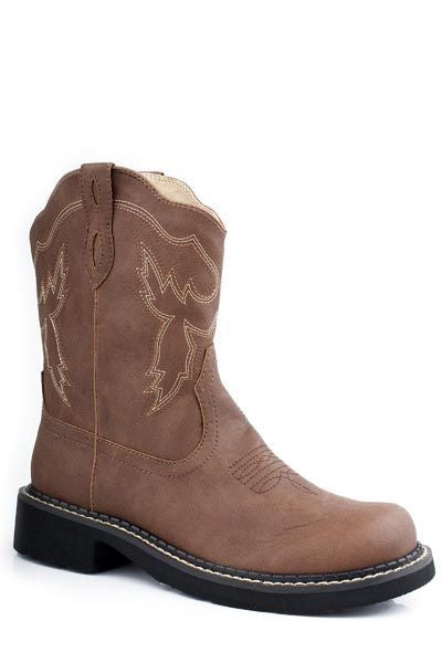 Roper Ladies Chunk Riderlite 2 Rnd Toe Boot 10
