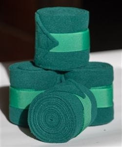 Nunn Finer Dlx Polo Bandage with XWide Tape Black