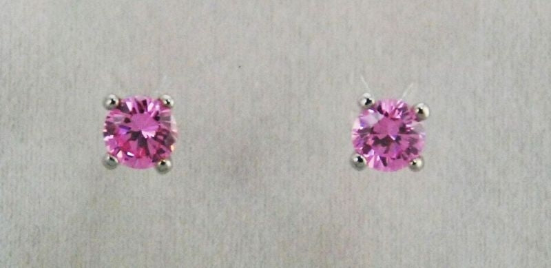 Western Edge Zirconia Crystal Stud Earrings