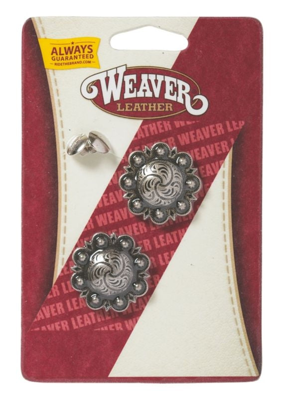 Weaver Round Berry Concho