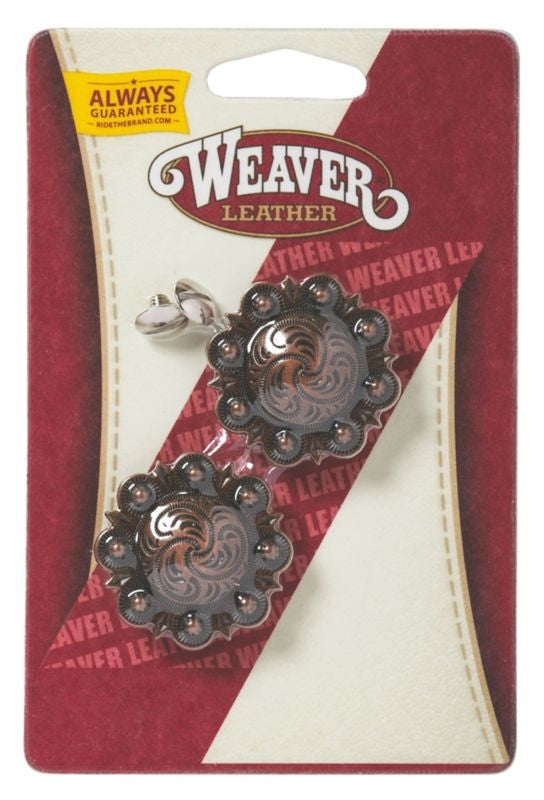 Weaver Round Berry Concho
