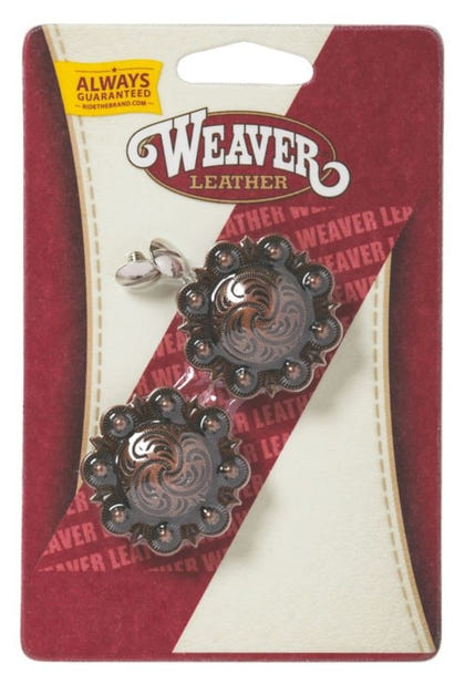 Weaver Round Berry Concho