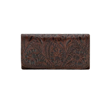 American West Ladies Tri-Fold Wallet