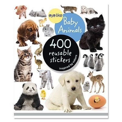 Eyelike Baby Animals Sticker Book