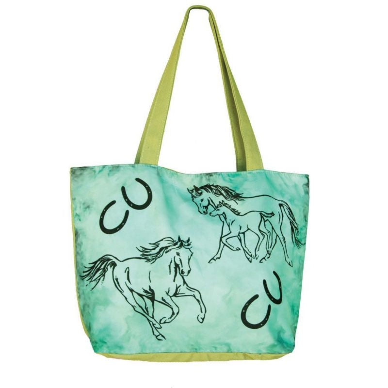 WOW Canvas Tote Bag Family Mare and Foal