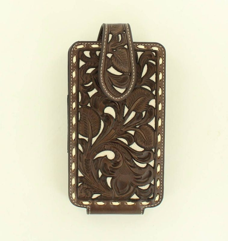Nocona Lg Pierced Lacededge Cell Phone Case Tanbrn