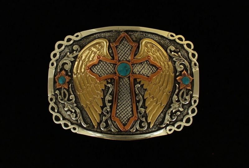 Crumrine Cross Wing Boxed Buckle