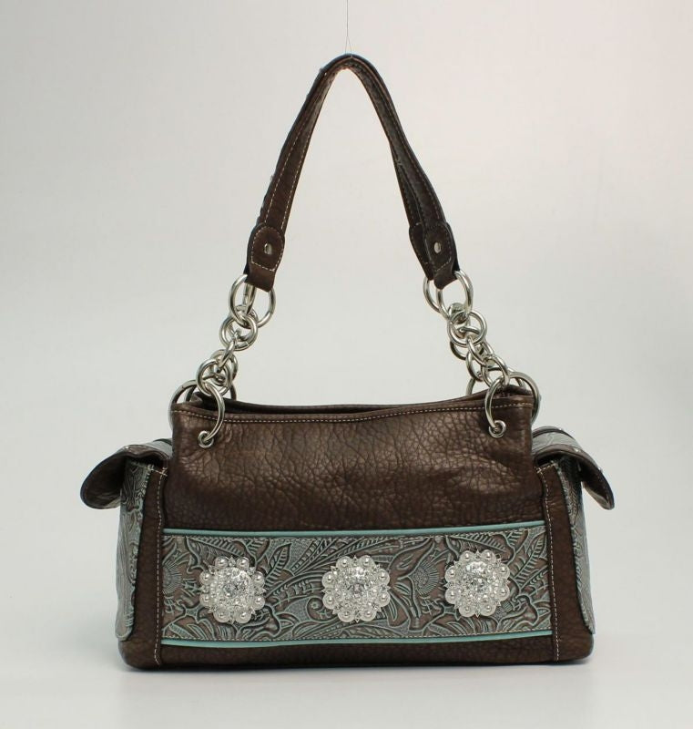 Blazin Roxx Myra SatchelBk/Wh