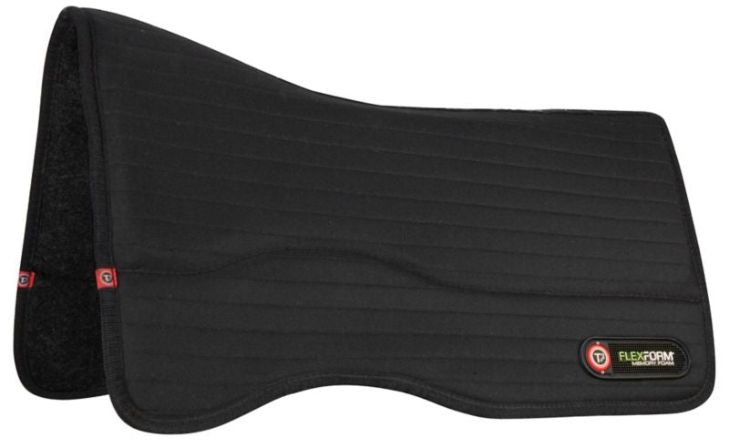 Matrix Western Felt Pad with Flex Form 31x30 Blk