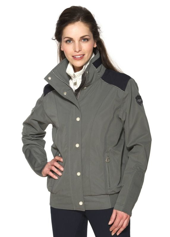 Ladies Baldur Waterproof Bomber Jacket Large Ink