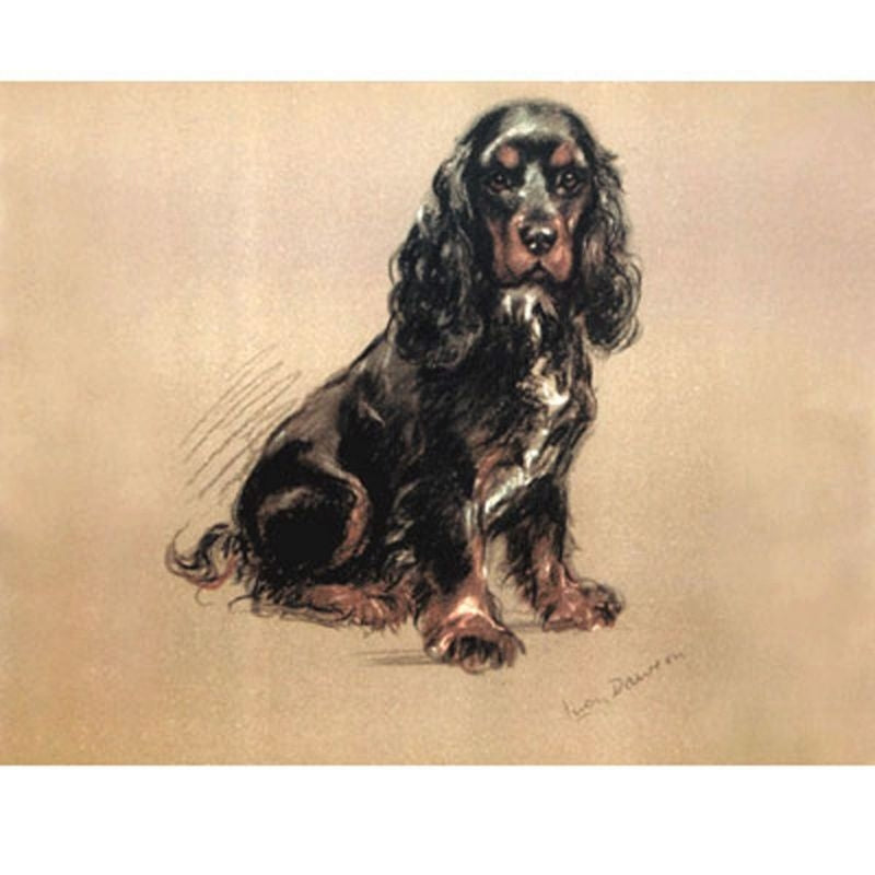 Porter Fine Art Dog Prints Spaniel