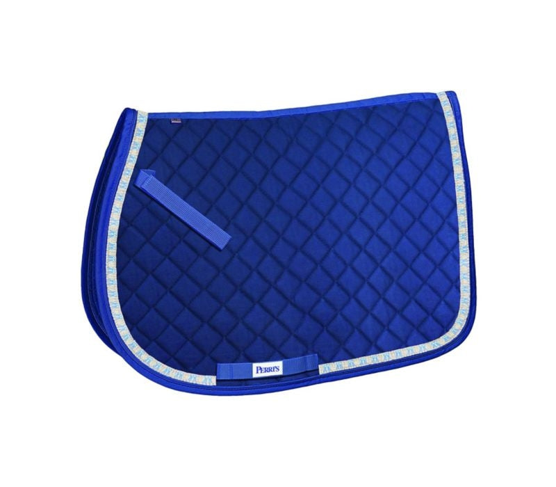 Perris Pony Saddle Pad With Ribbon Trim Pony