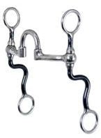 Circle Y Stage C Black Tie Stainless Bit