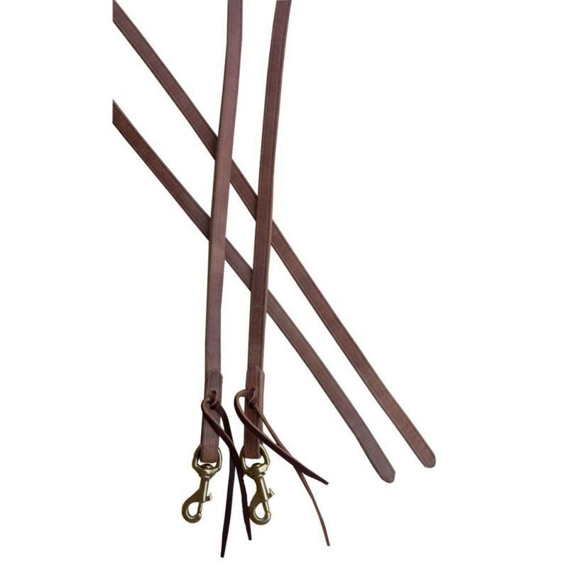 Western Reins Harness Leather Herman Oak