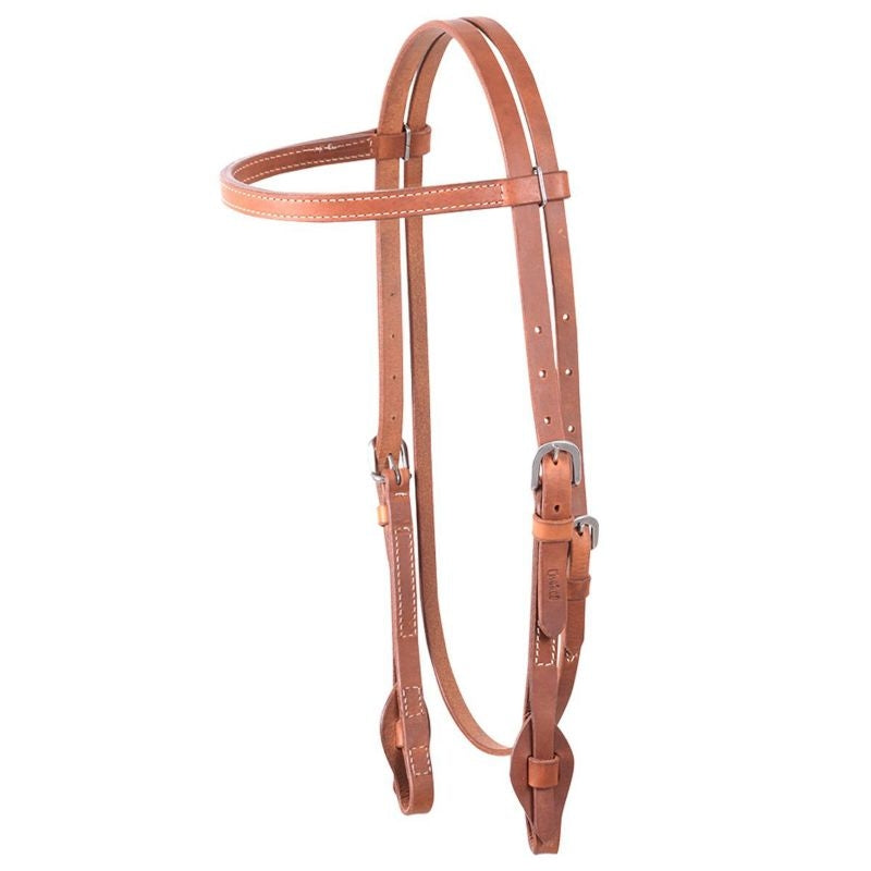 Cashel Harness Leather Stitched Browband Headstall