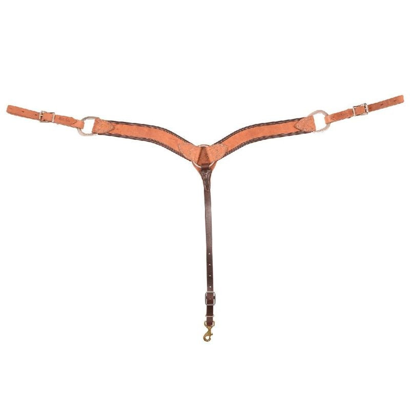 Martin Harness Leather Breastcollar 2 Brn