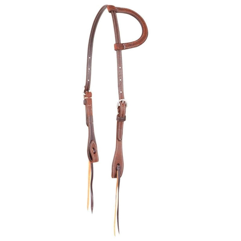 Martin Knots Roughout Split Ear Headstall Brn