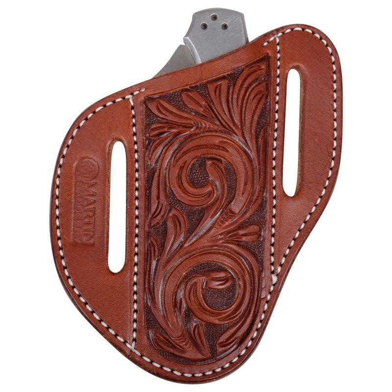 Martin Angled Folding Knife Scabbord Large Floral