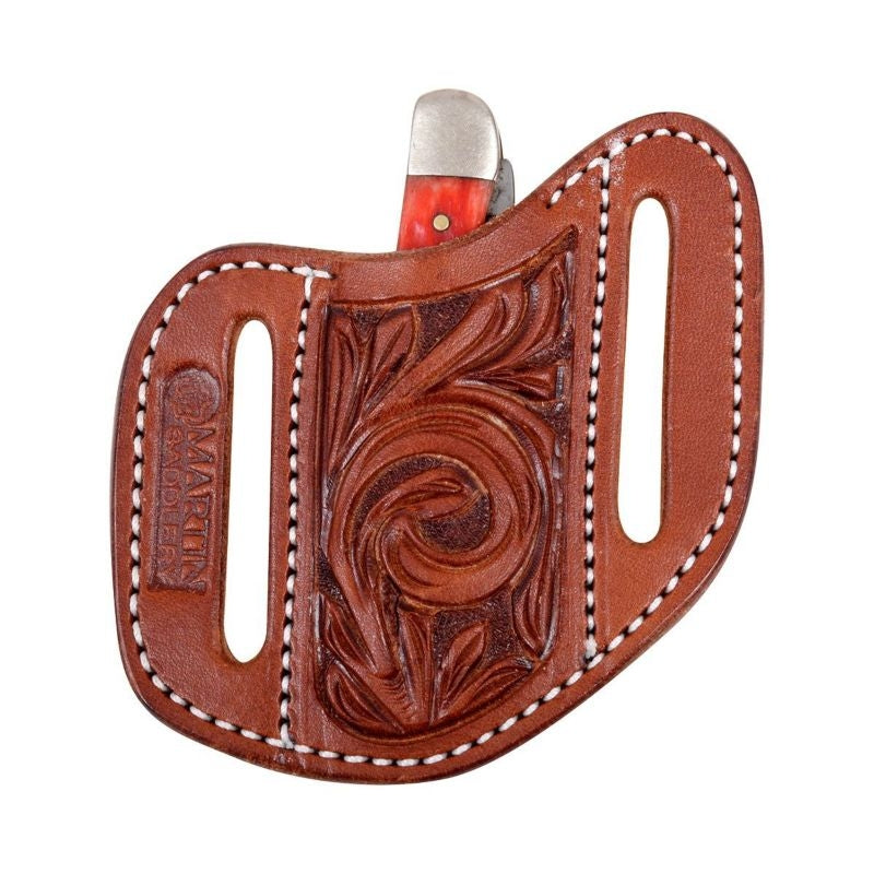 Martin Angled Folding Knife Scabbord Large Floral