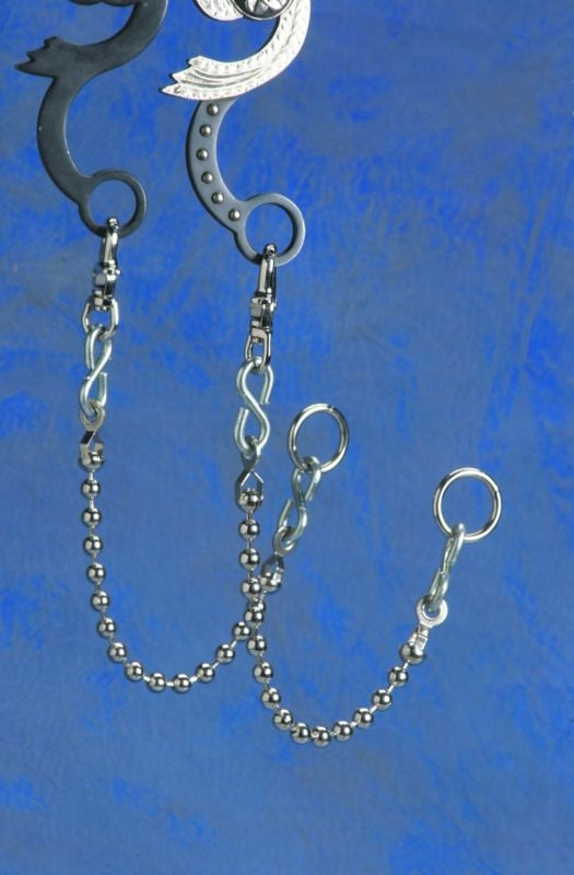 Colorado Saddlery Ball Reins Chains Brn