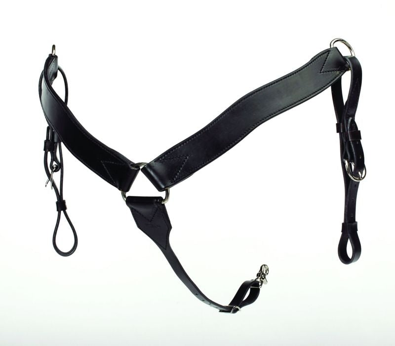 Colorado Saddlery Black AllAround Breast Collar Br