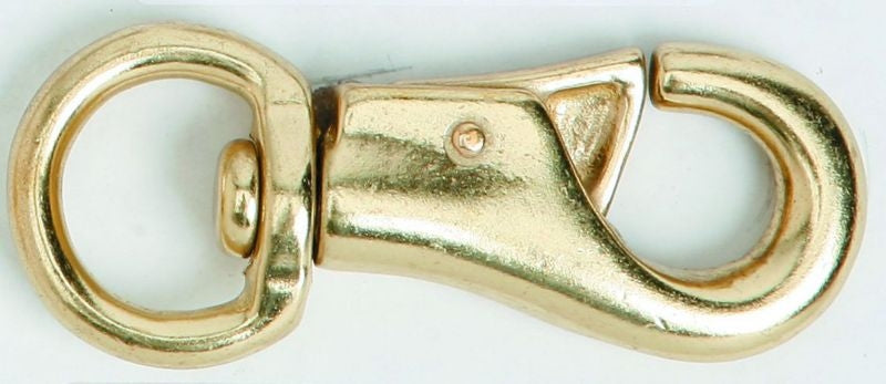 Colorado Saddle Brass Bull Snap 7/8 Brass