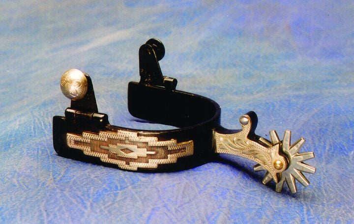Colorado Saddlery Buckaroo Spurs Brn
