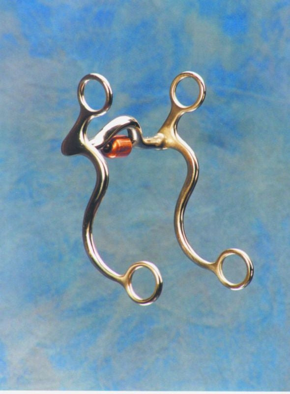 Cavalry Style S Shank Copper Roller Bit 5