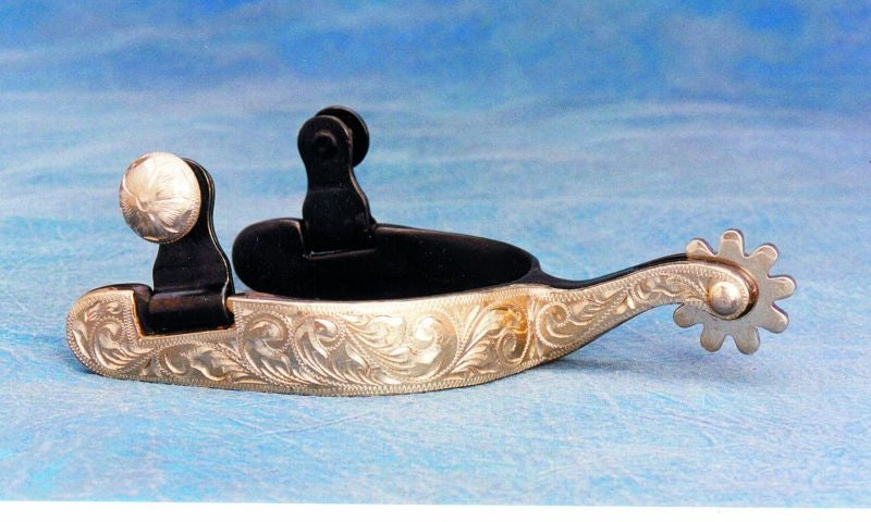 Colorado Saddlery Del Rio Roper Spurs Brn