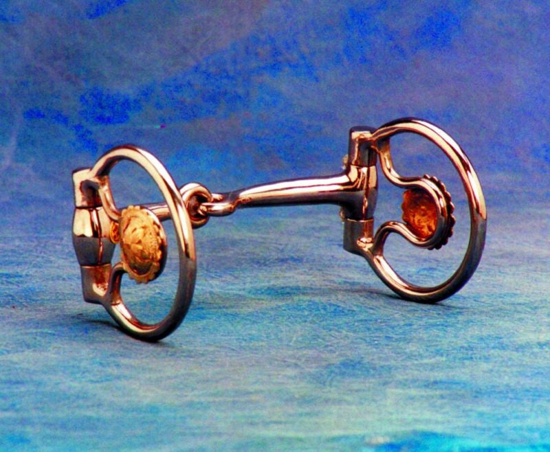 Colorado Engraved Concha Ring Snaffle Bit 5