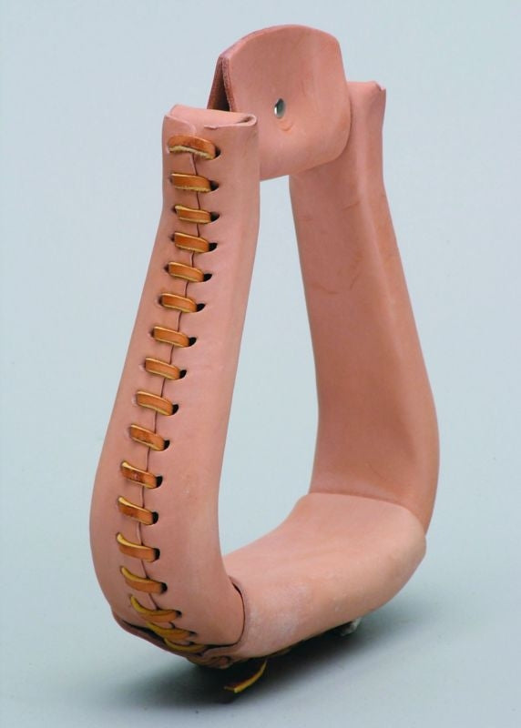 Colorado Saddlery Extra Wide Roper Stirrups Brn