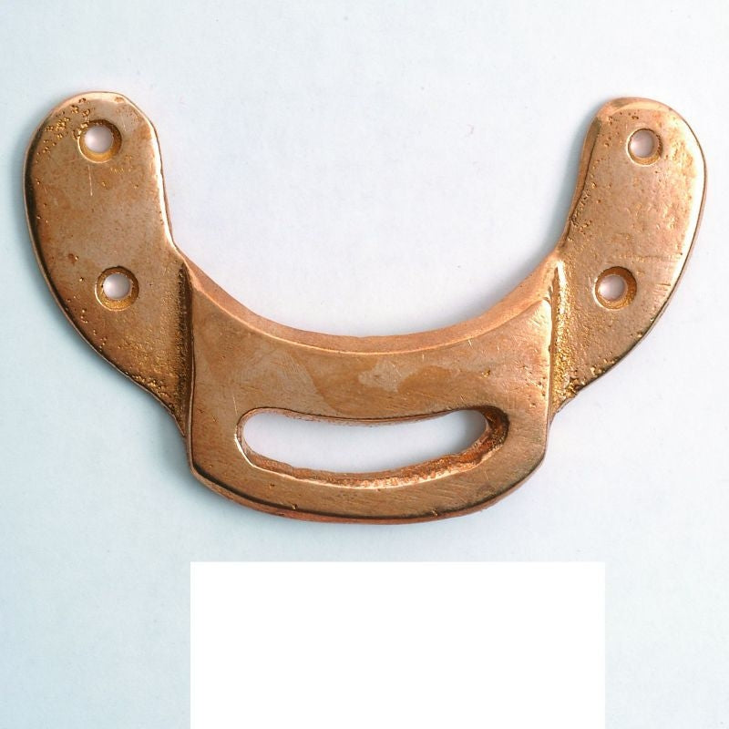 Colorado Saddlery Flat Plate Rigging Plate Brass