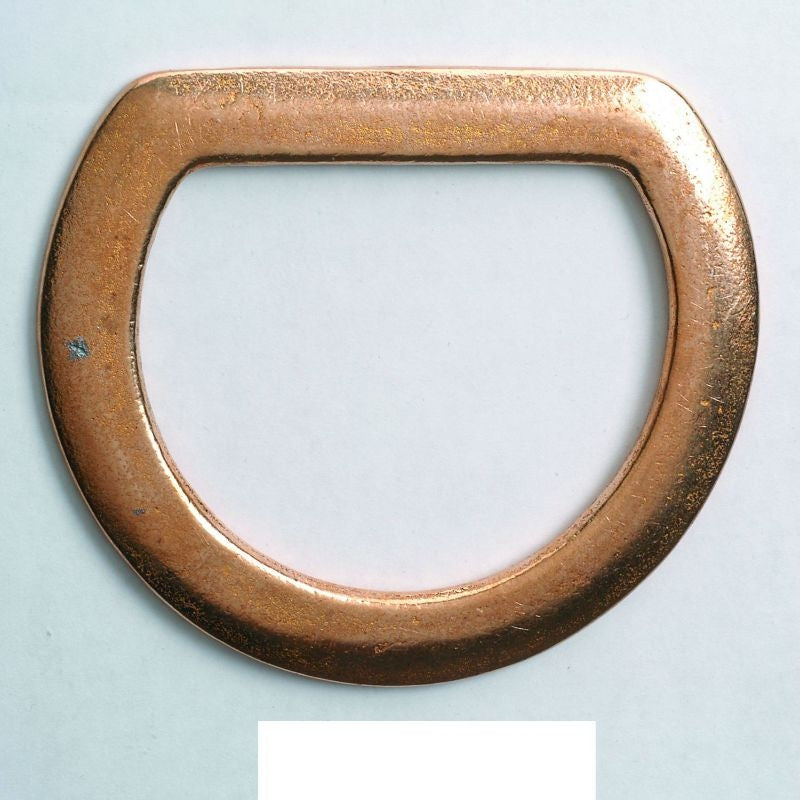 Colorado Saddlery Flat Saddle Dee 3.5 Brass